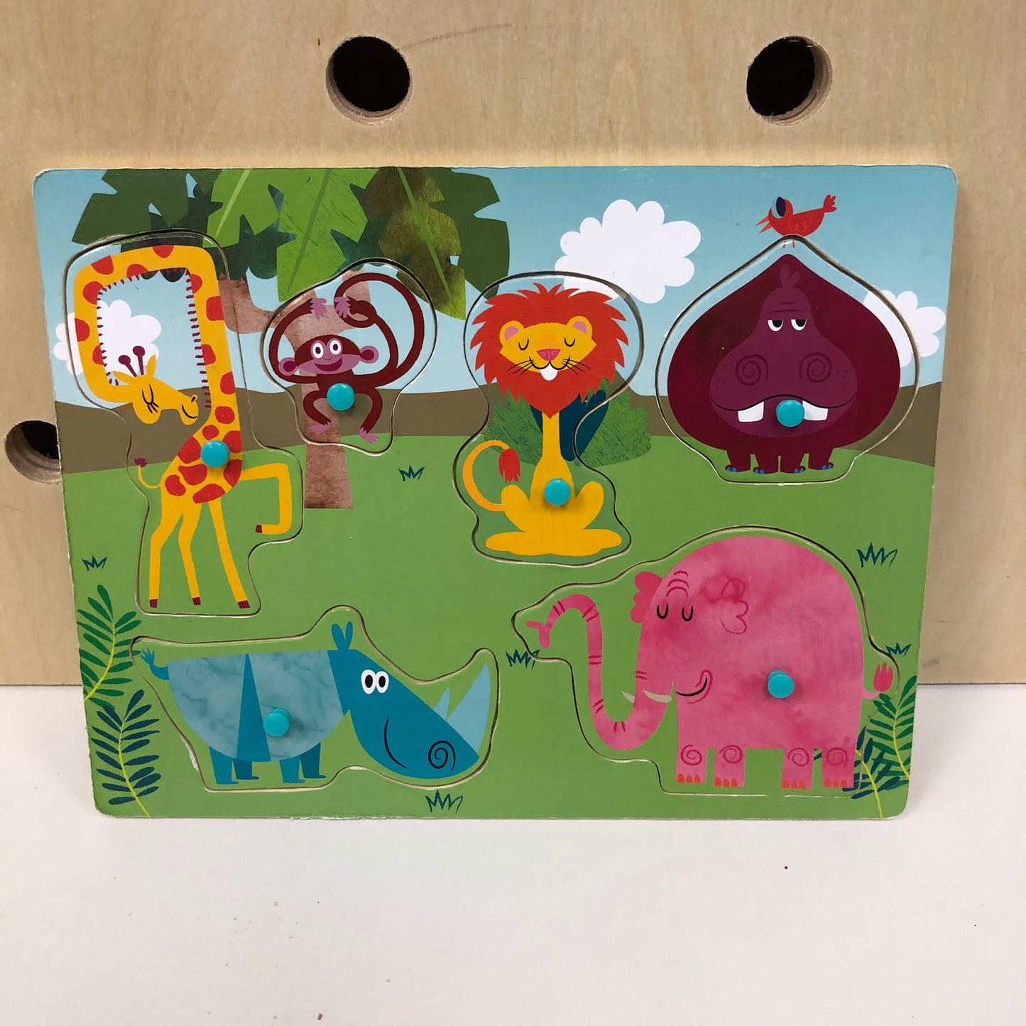 Zoo Peg Puzzle