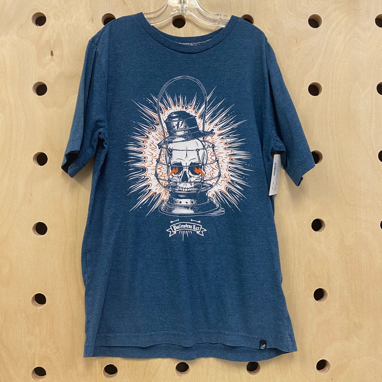 Blue Skull Lantern Tee