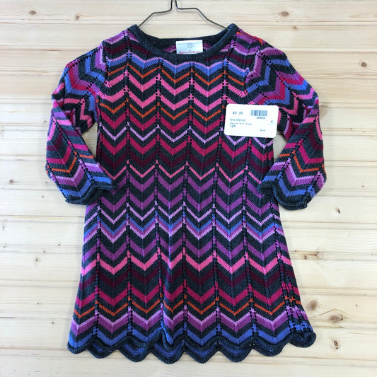 Chevron Knit Dress