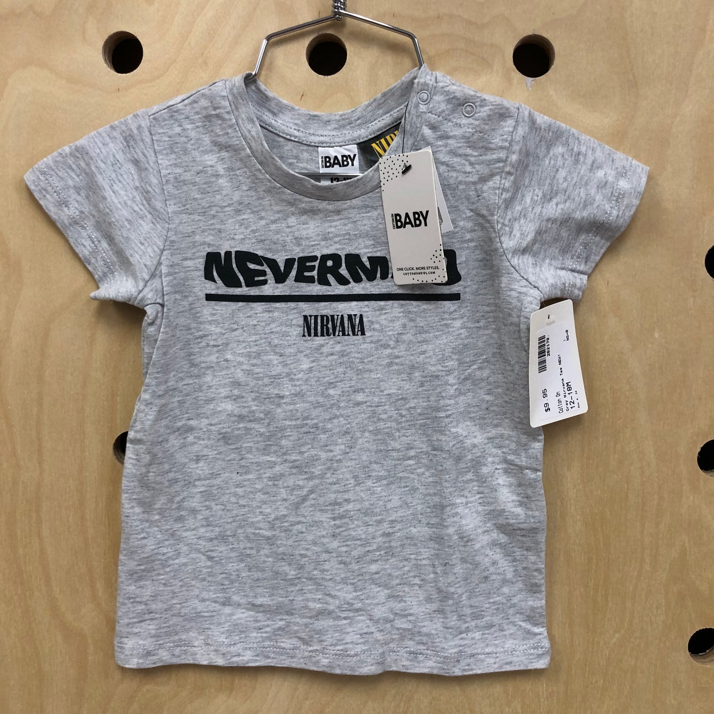 Grey Nirvana Tee NEW!