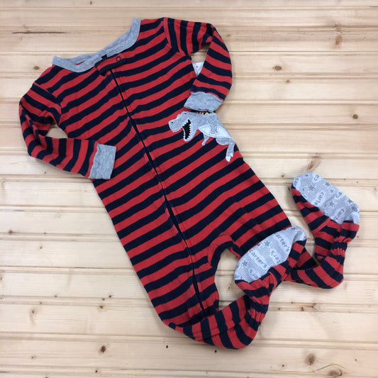 Striped Dino Pajama