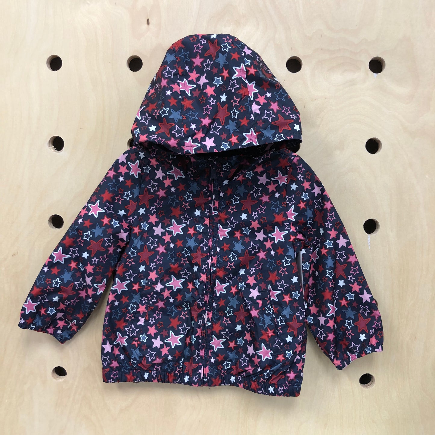 Blue Stars Windbreaker