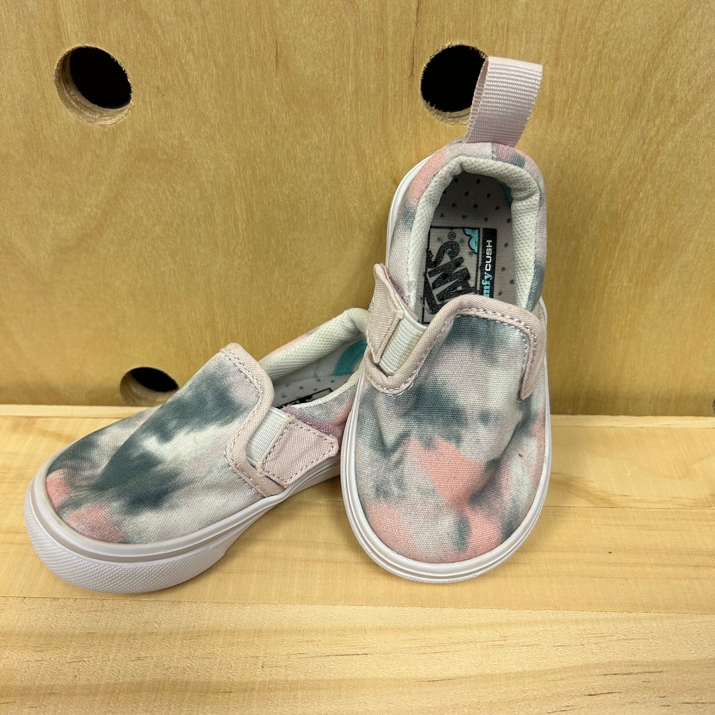 Tie Dye Comfy Cush Slip Ons