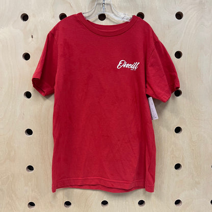 Red Pocket Logo Tee