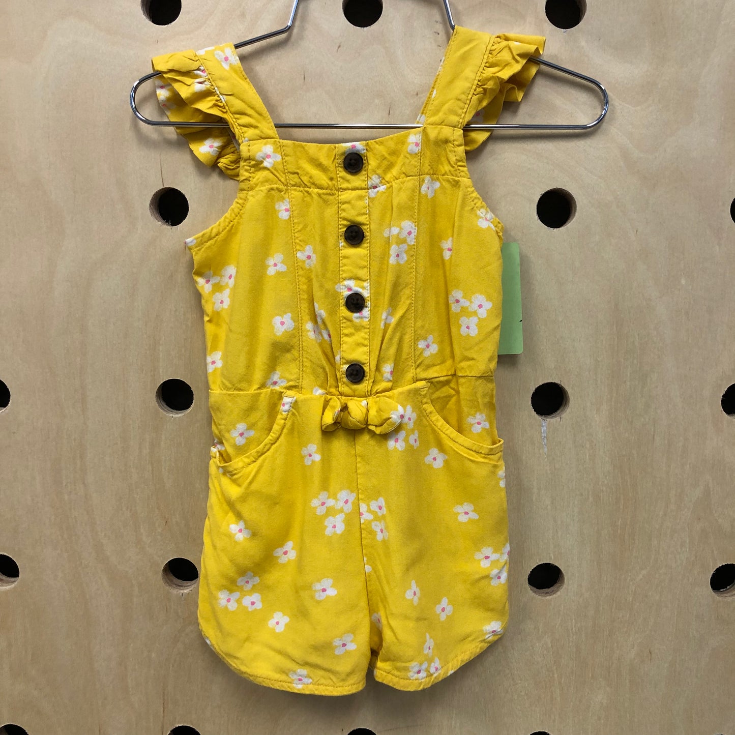 Yellow Daisy Romper