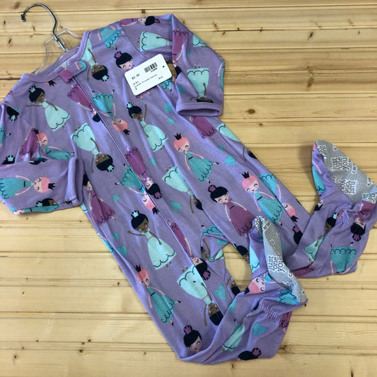 Lavender Princess Footies