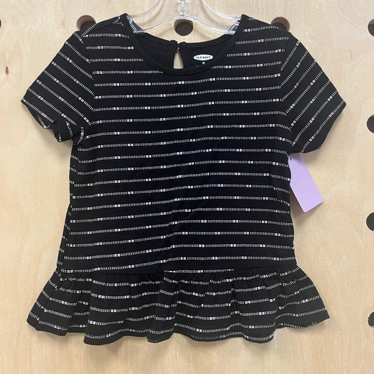 Black + White Top