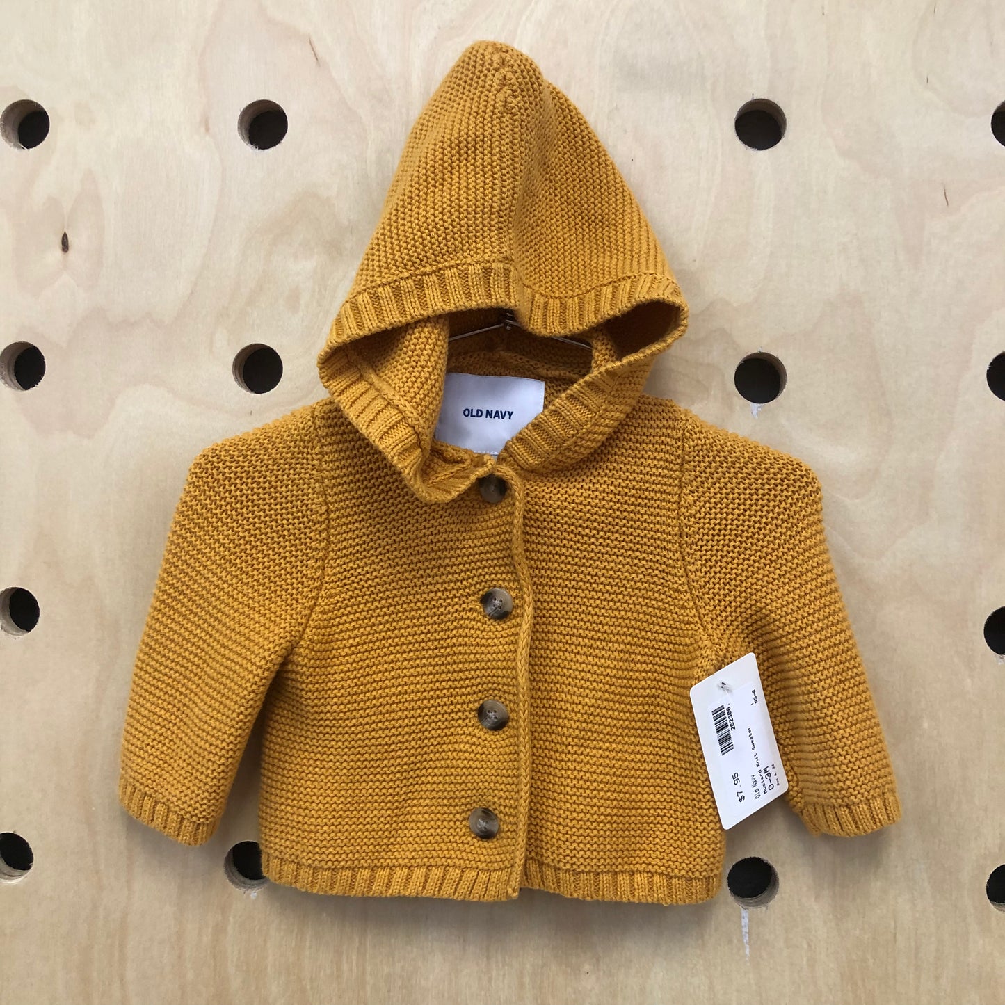 Mustard Knit Sweater