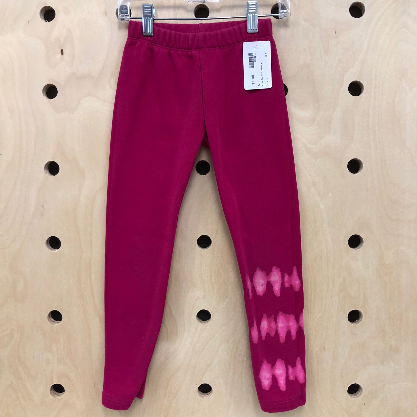 Pink Tie Dye Joggers