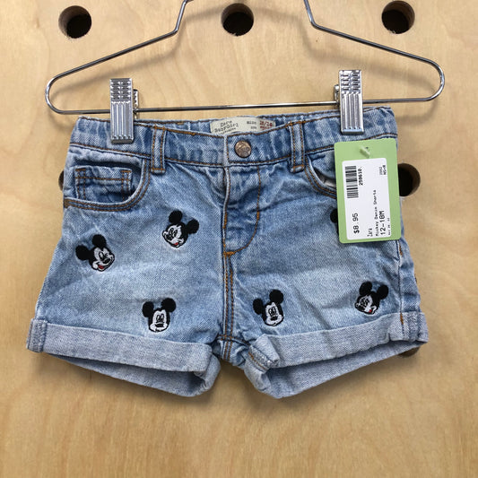Mickey Denim Shorts