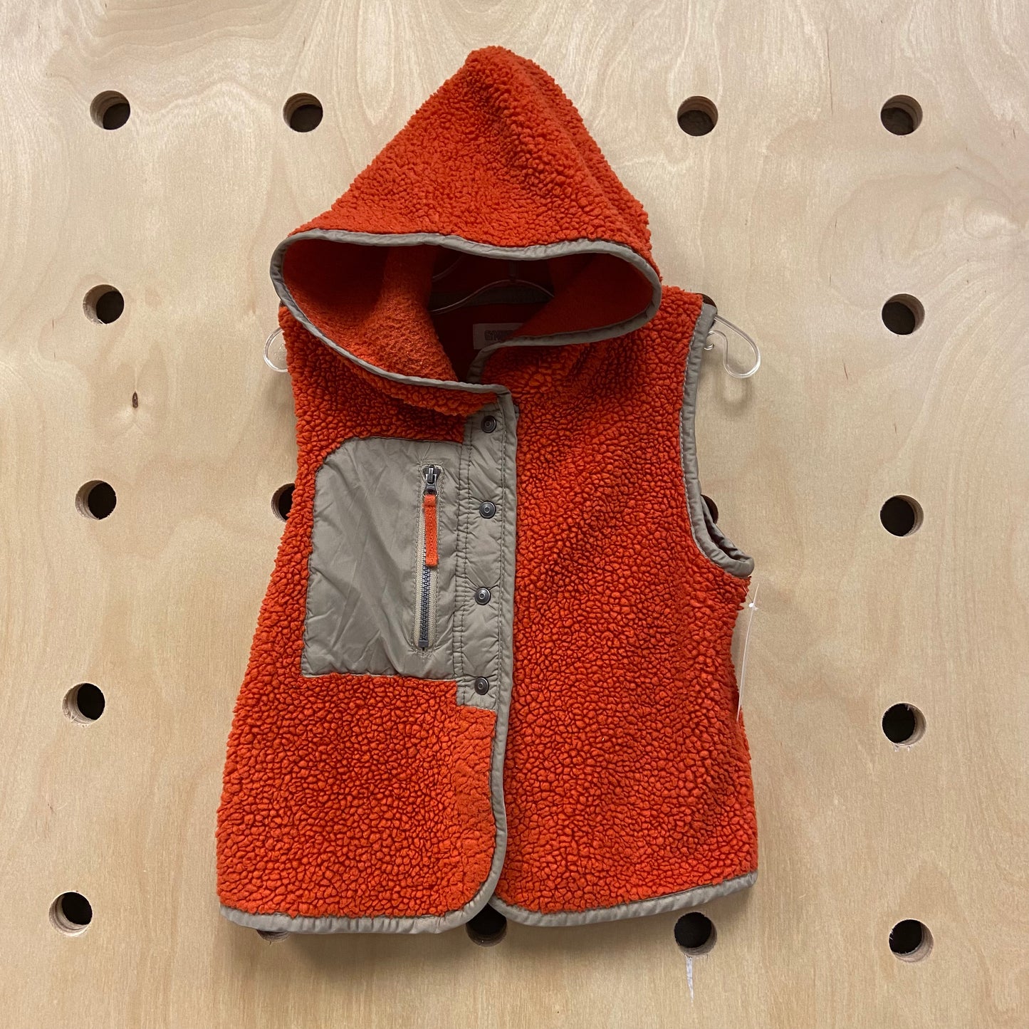 Orange Sherpa Vest