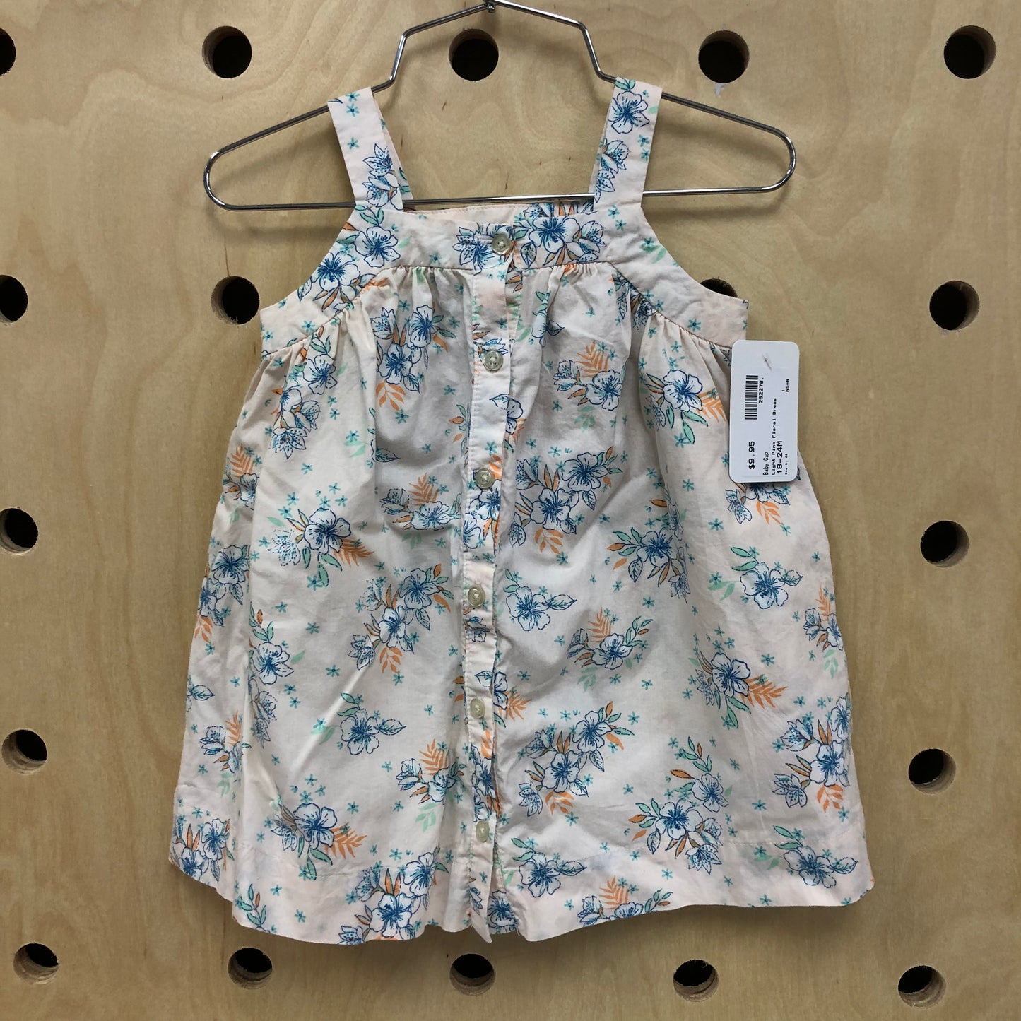 Light Pink Floral Dress
