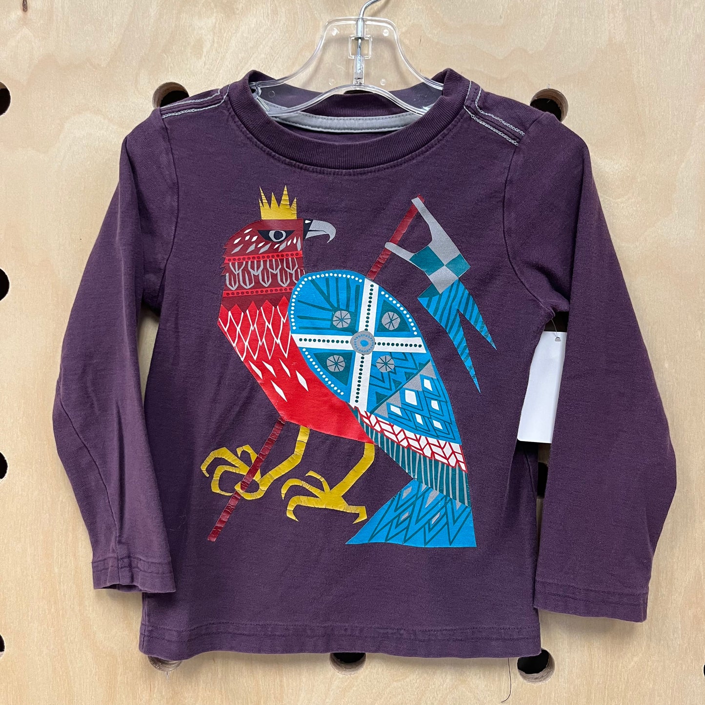 Purple Knight Bird Long Sleeve