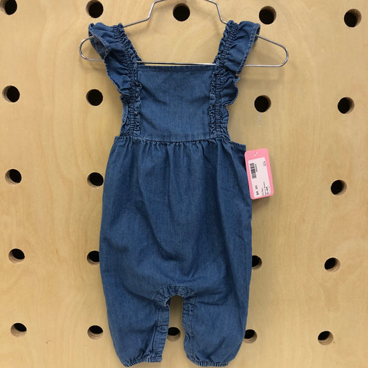 Denim Romper