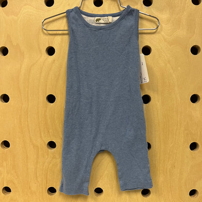 Blue Organic Romper