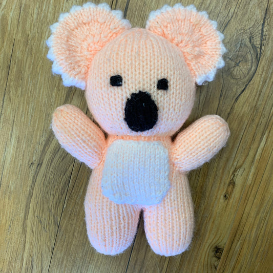 Knitted Koala Plush