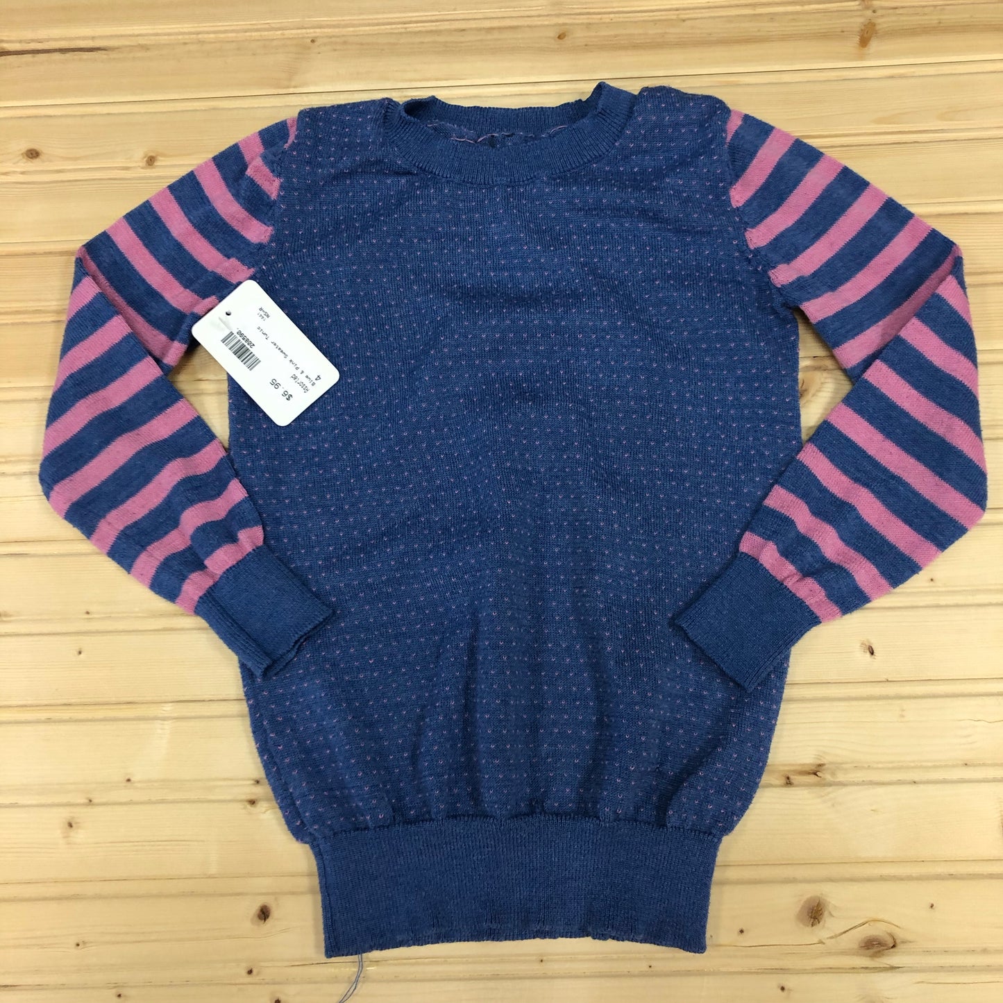 Blue & Pink Sweater Tunic