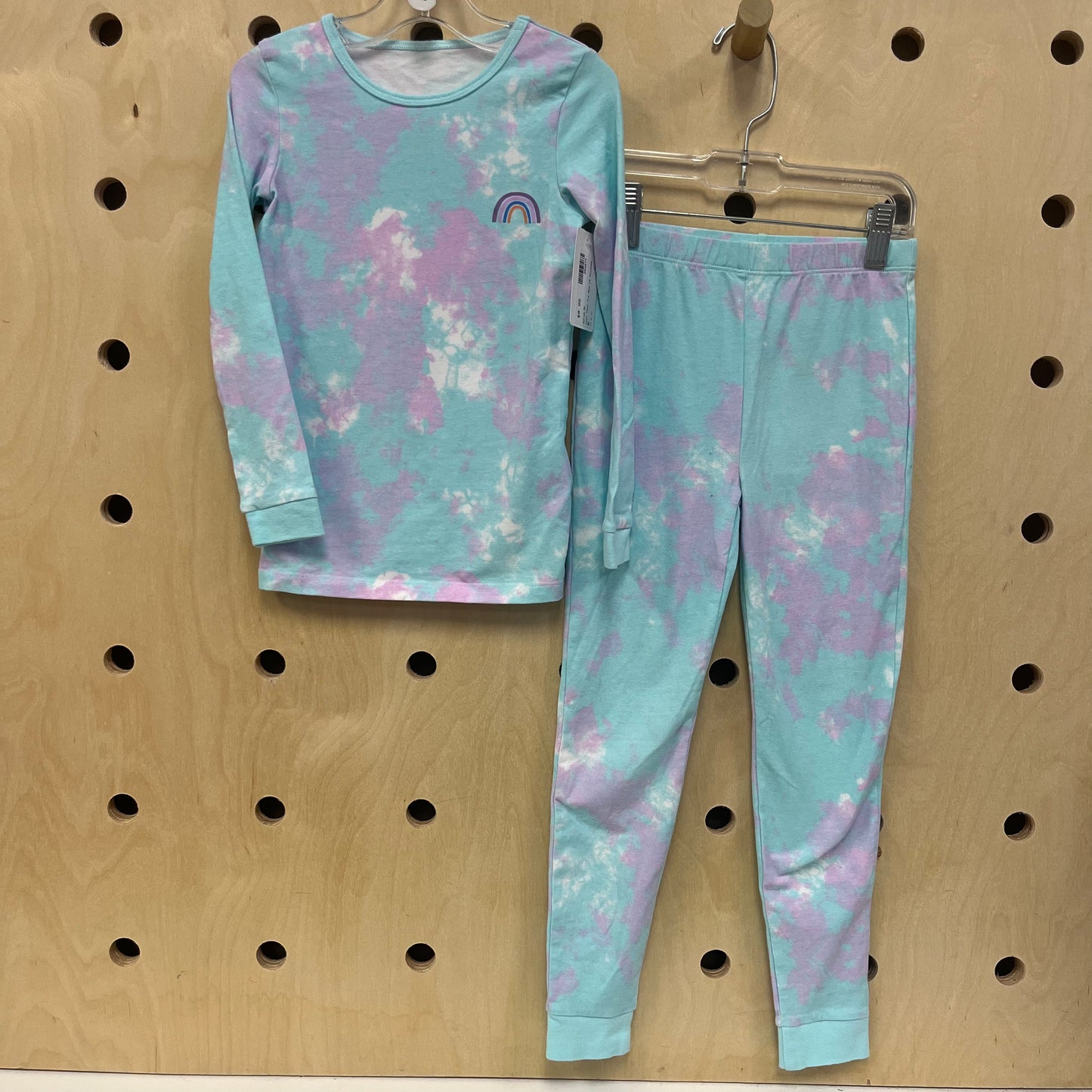 Cool Tone Tie Dye LS Pajamas