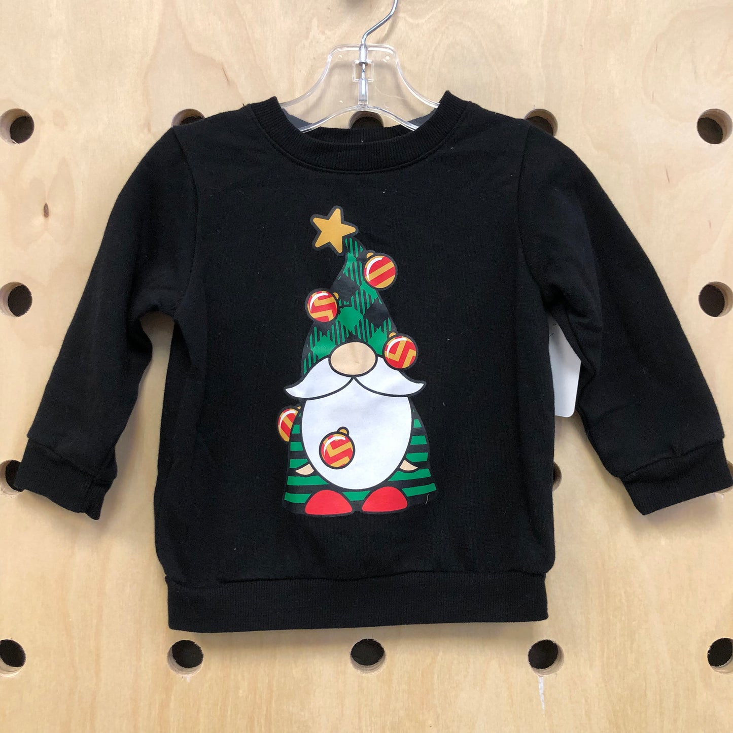 Black Christmas Gnome Sweater