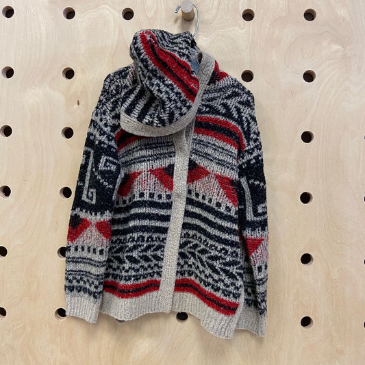 Taupe Knit Cardigan