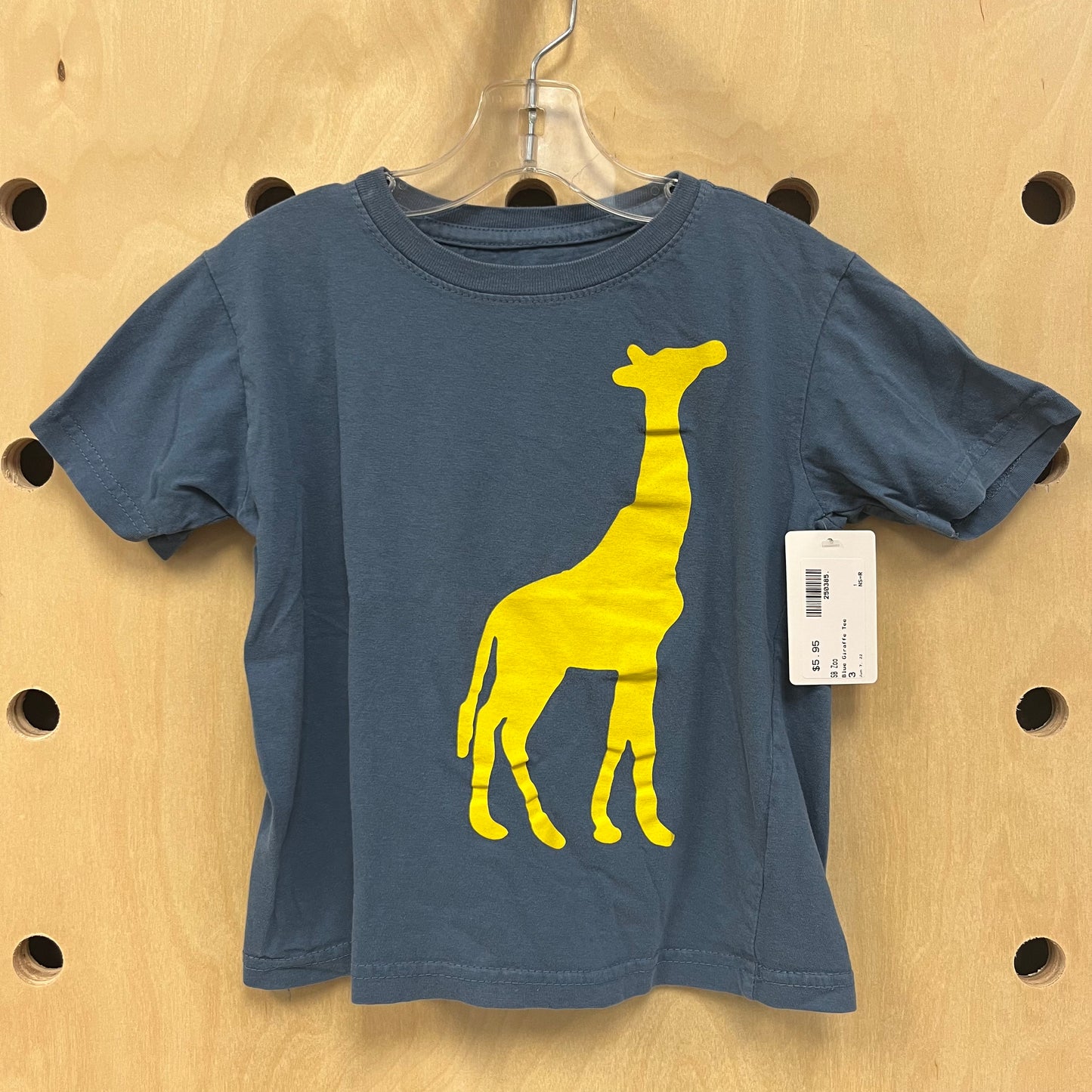 Blue Giraffe Tee