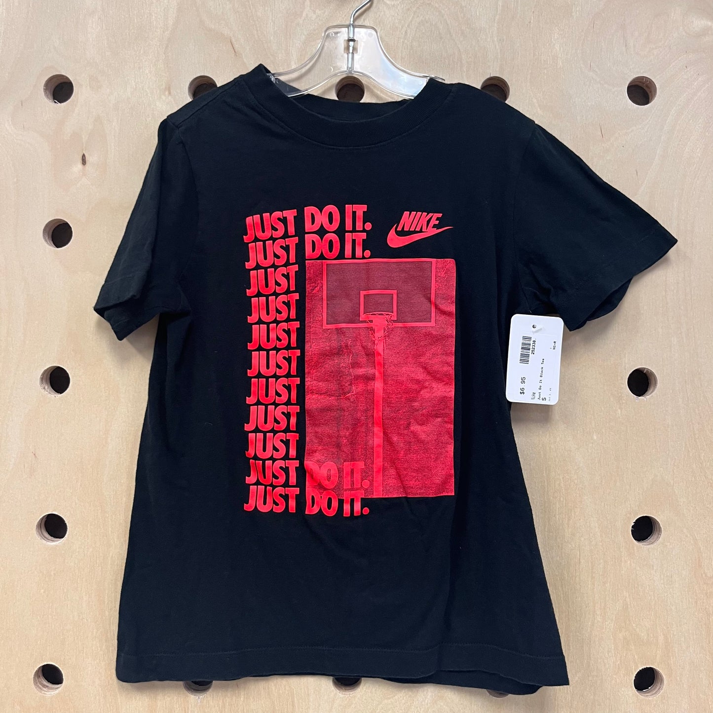 Just Do It Black Tee