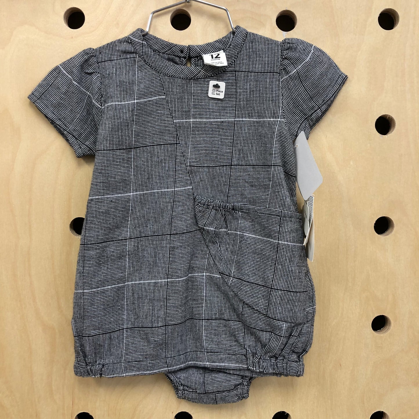Black  White Dress w/ Bloomers NEW!