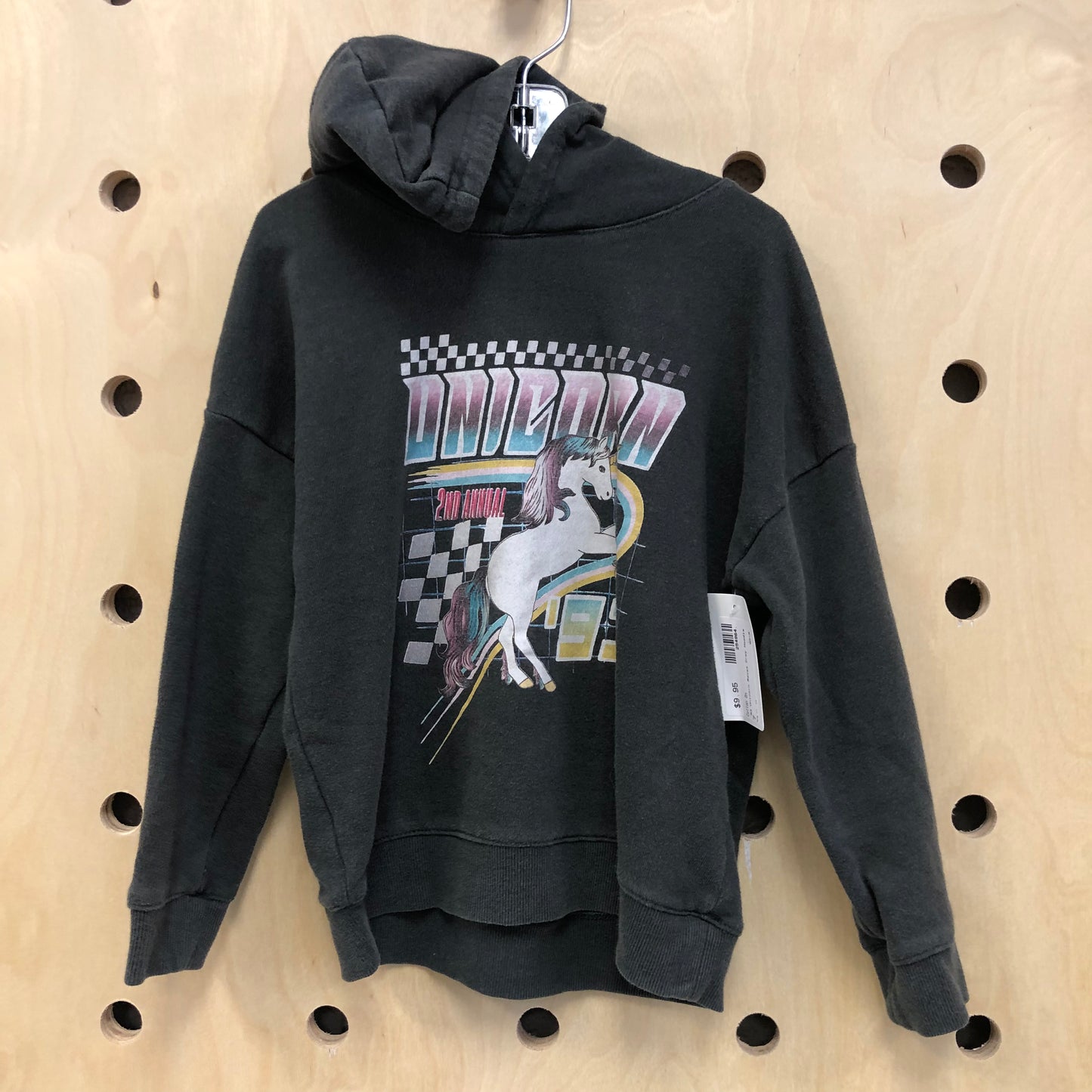 '93 Unicorn Races Grey Hoodie