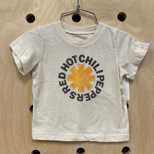 Cream Band Tee
