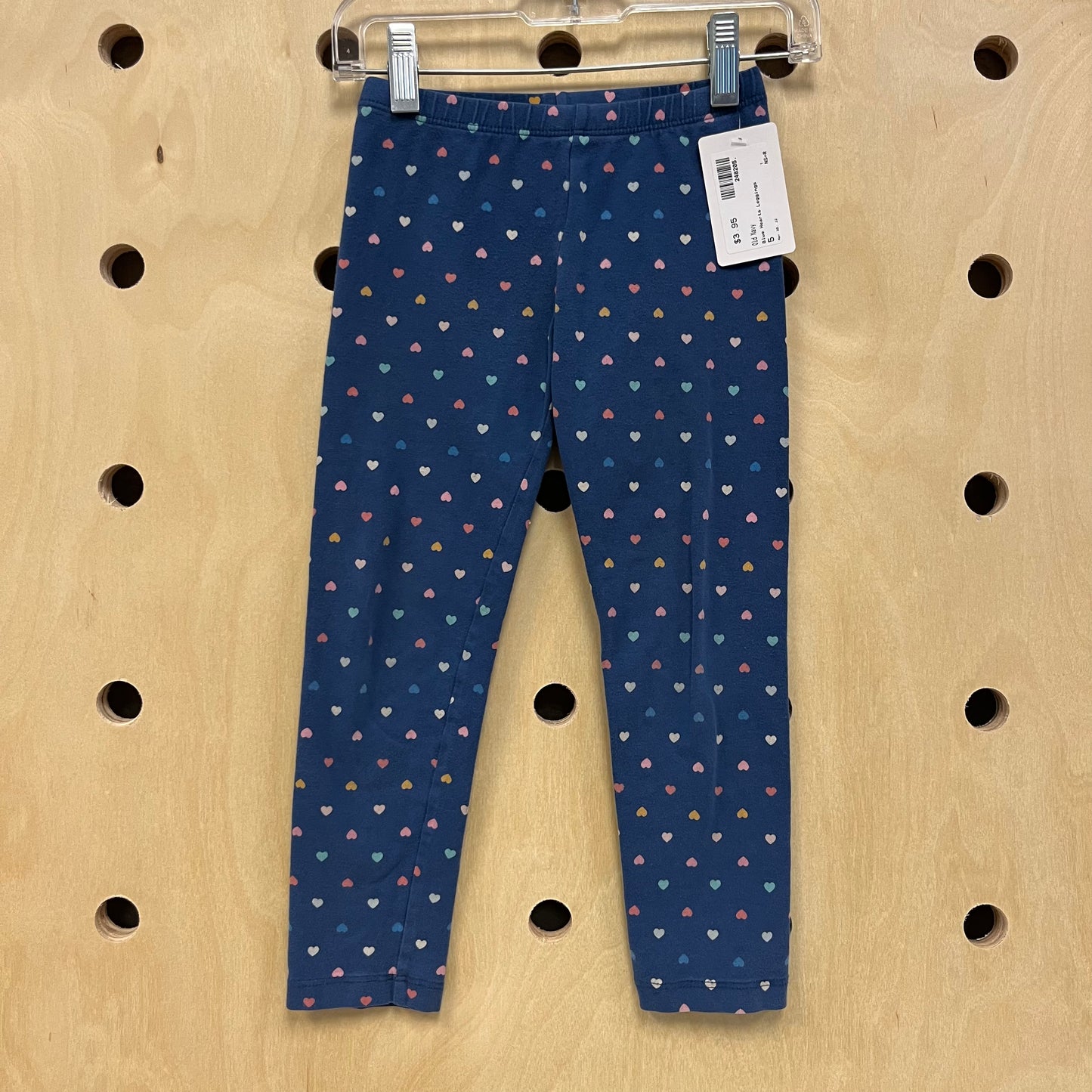 Blue Hearts Leggings