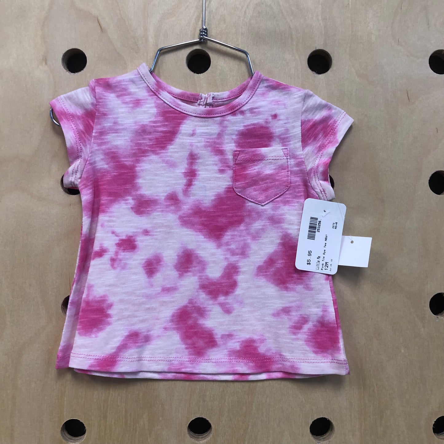 Pink Tie Dye Tee NEW!