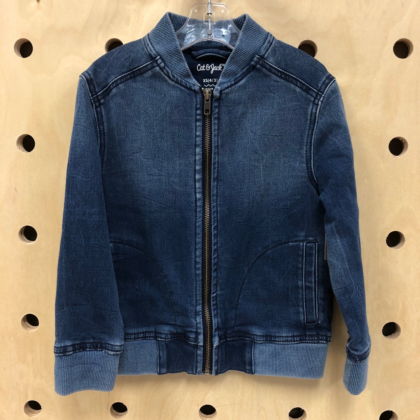 Denim Zip Jacket