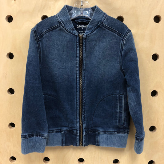 Denim Zip Jacket