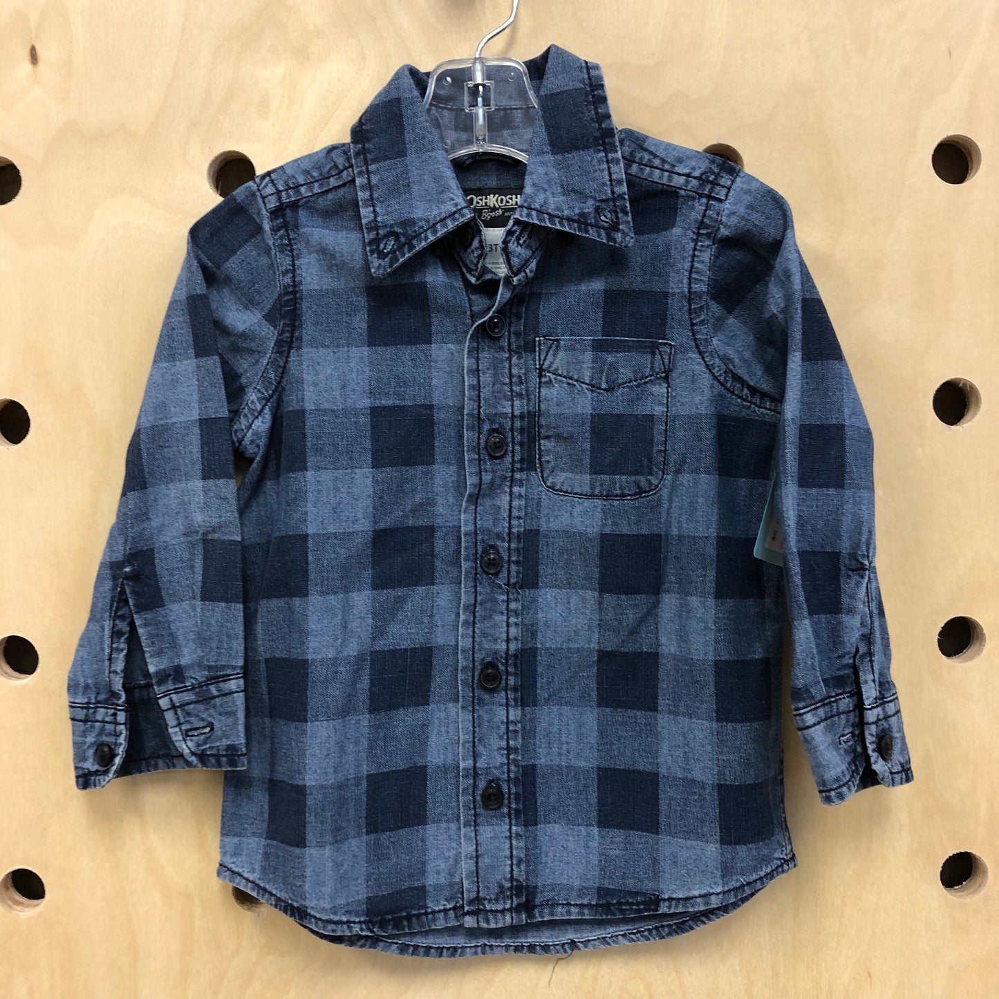 Denim Plaid Shirt