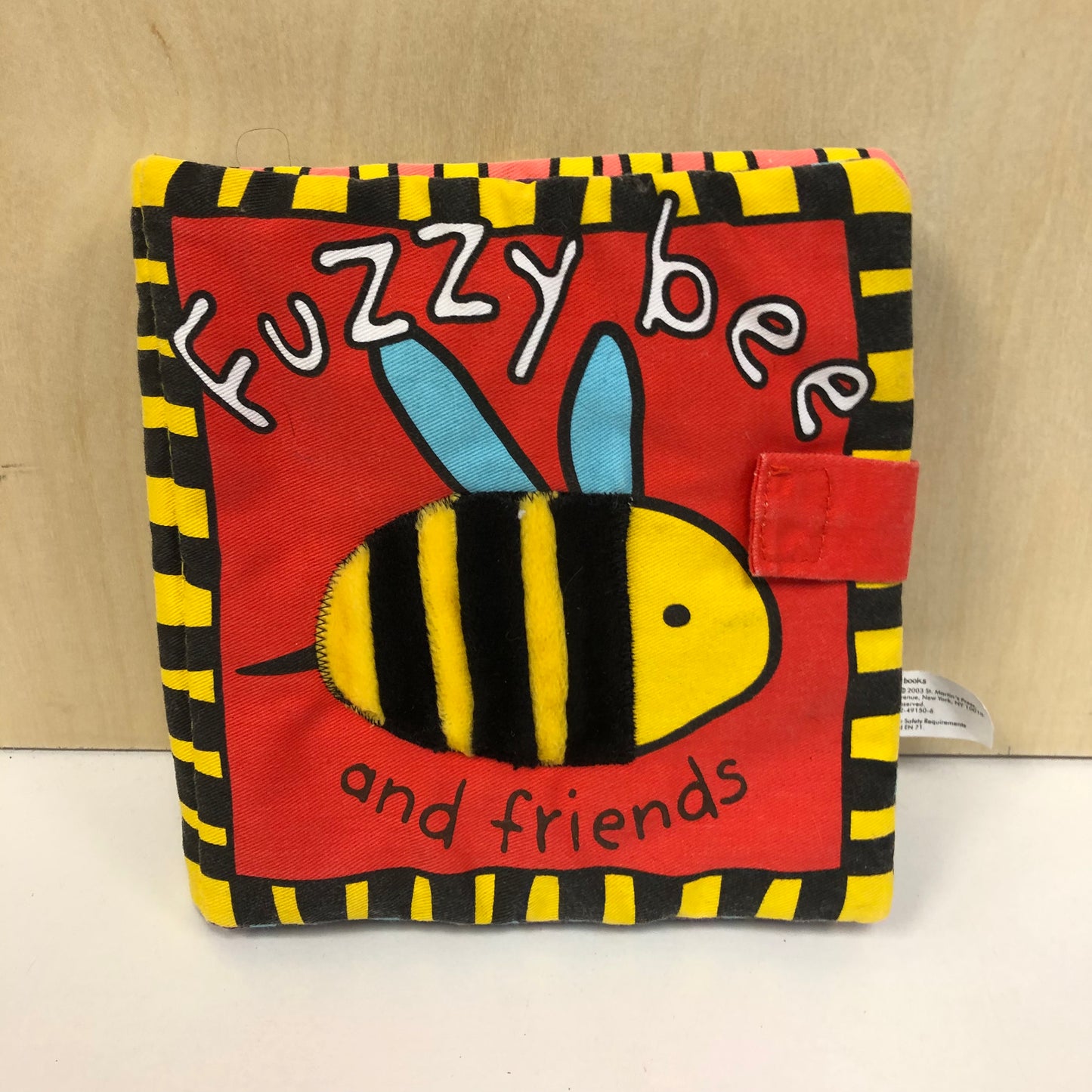 Fuzzy Bee Soft Book