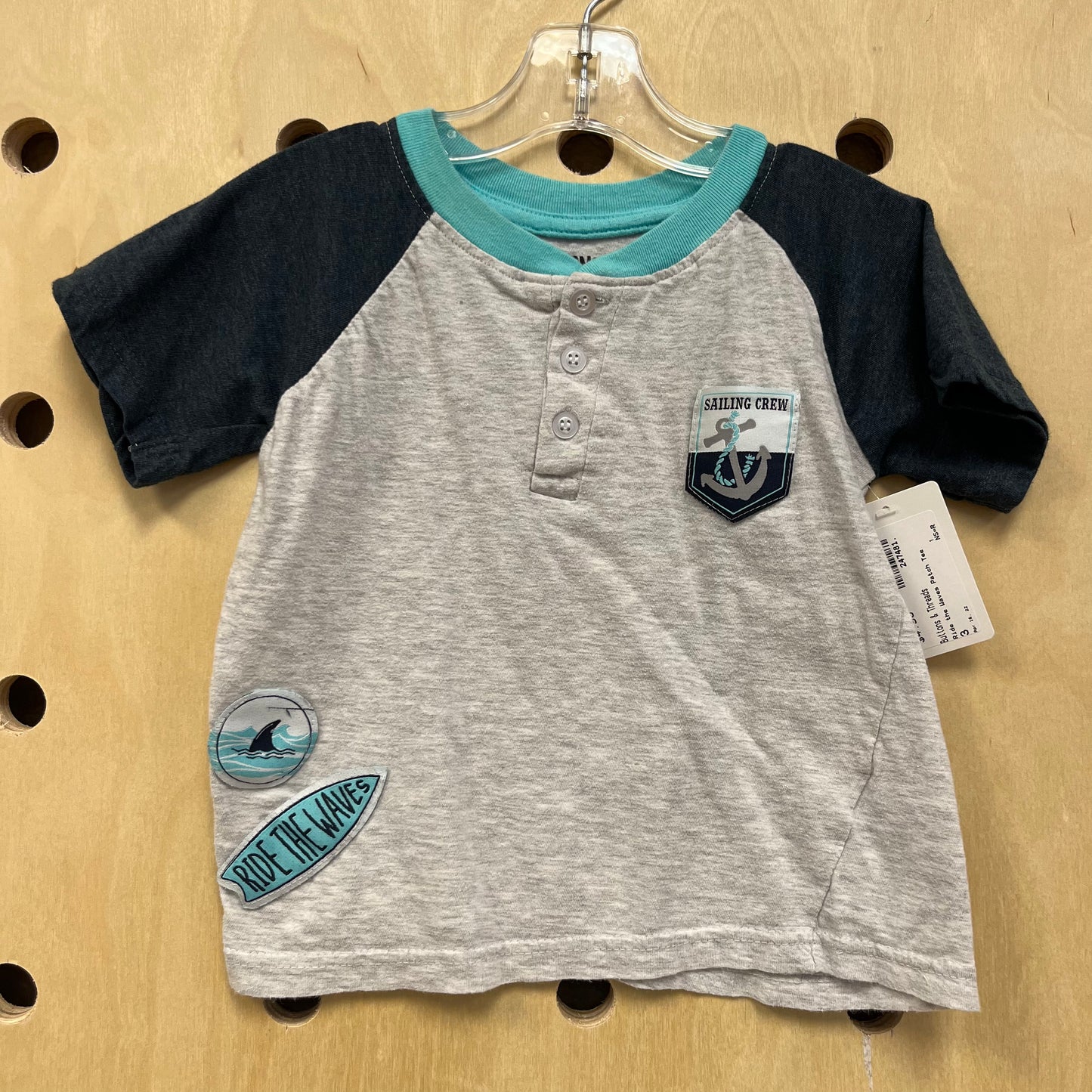 Ride the Waves Patch Tee