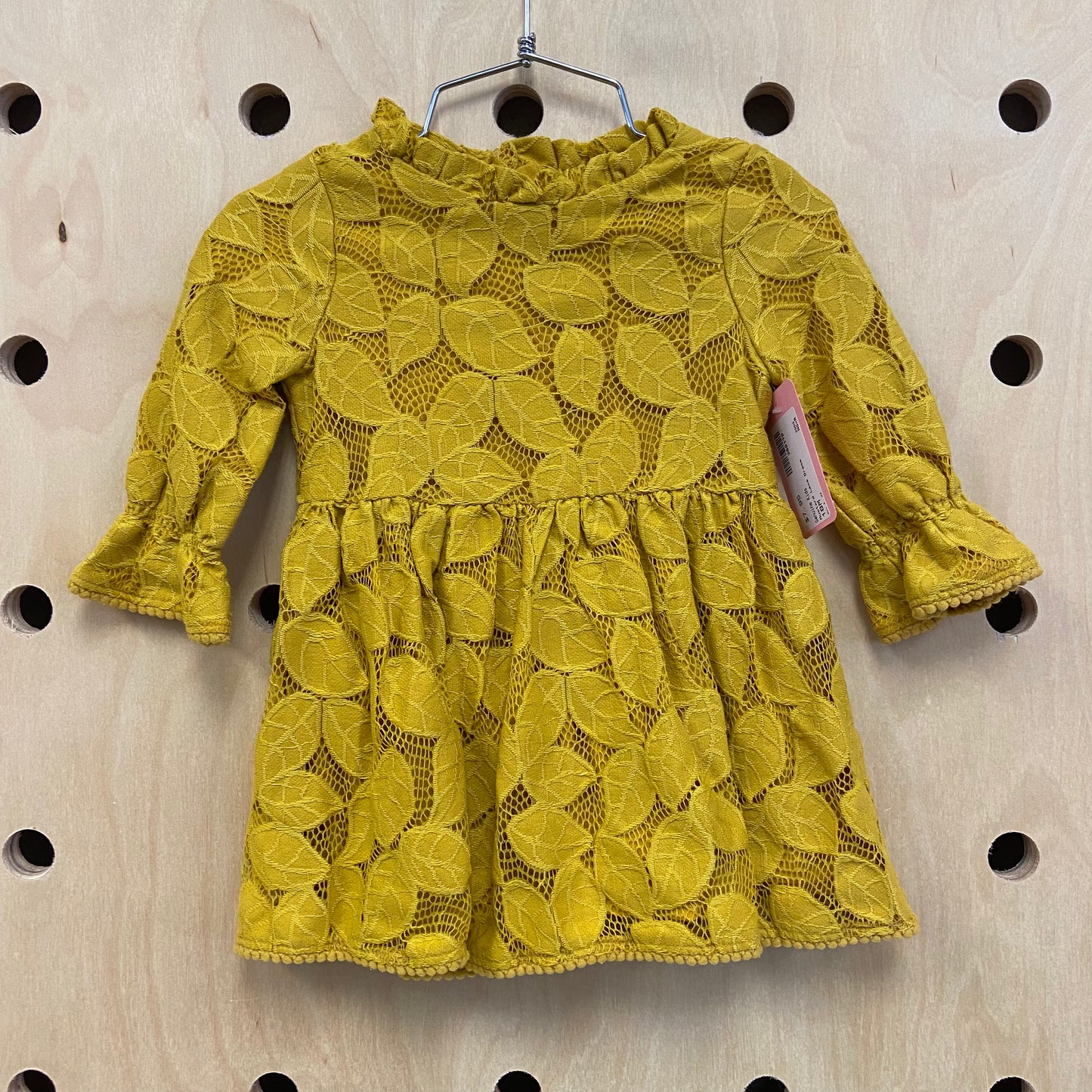 Mustard Lace Dress