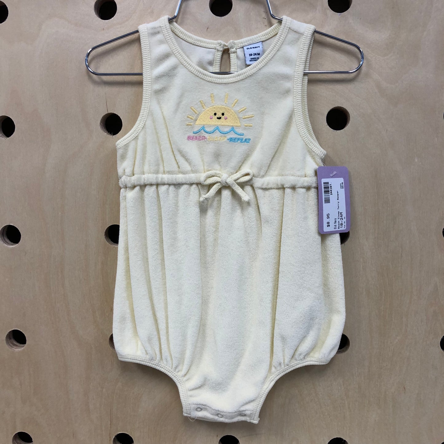 Beach Sleep Terry Romper