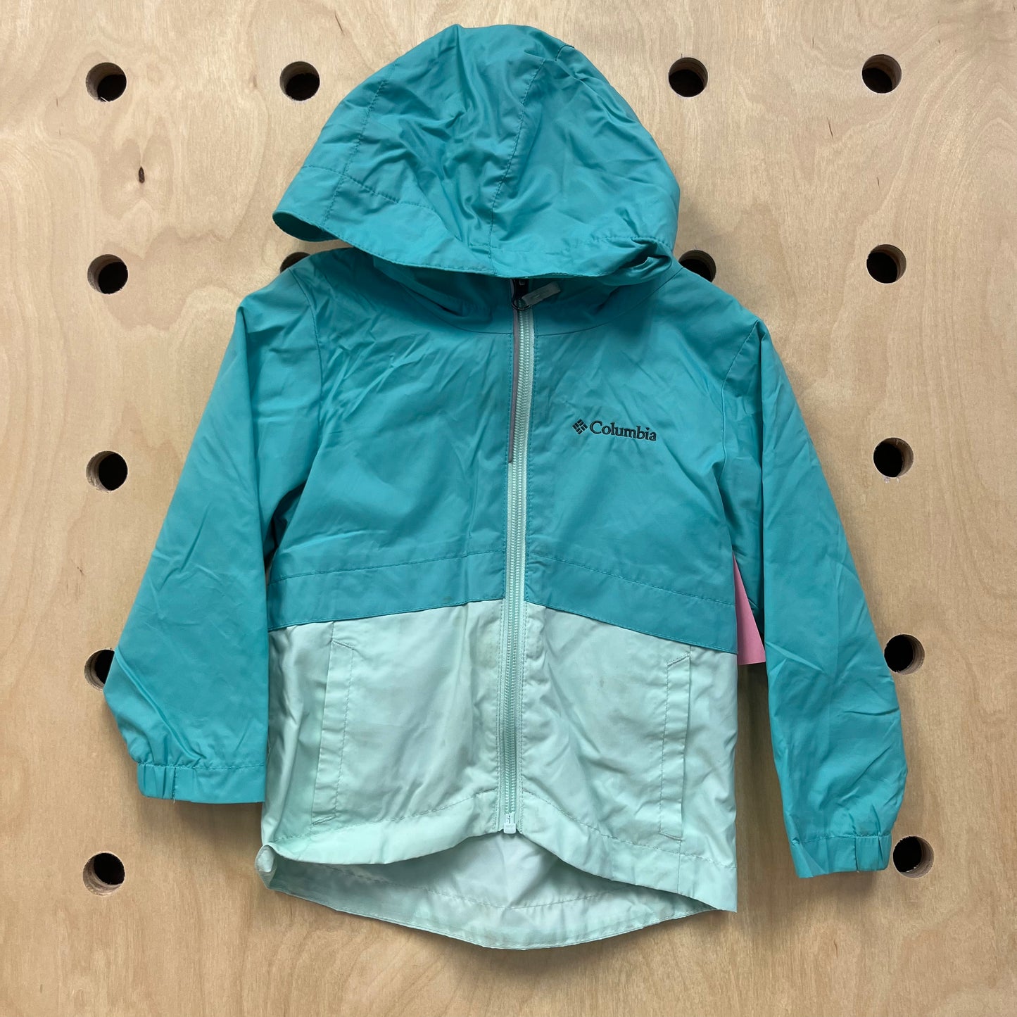 Blue Zip Hoodie Windbreaker