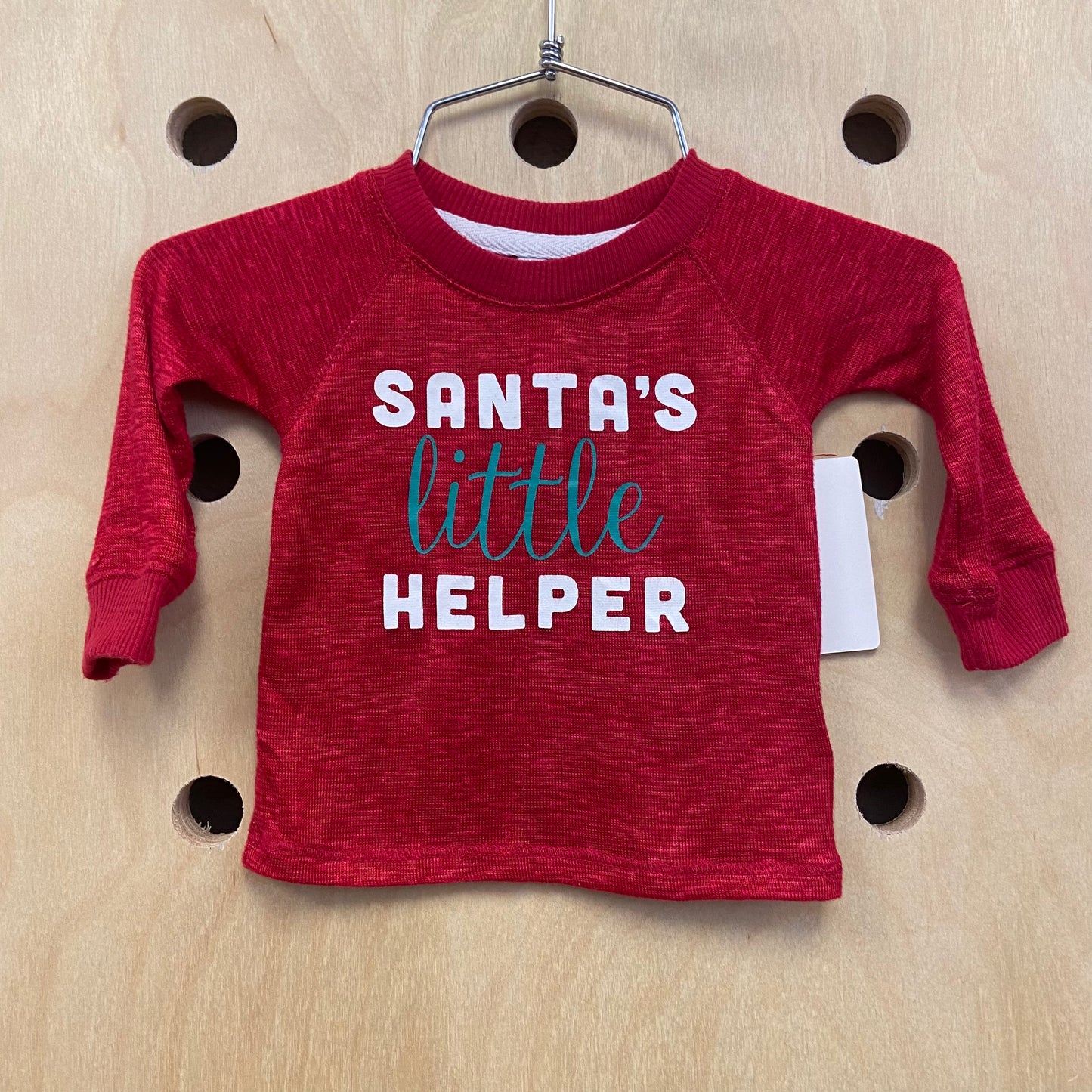 Santa's Little Helper LS Top
