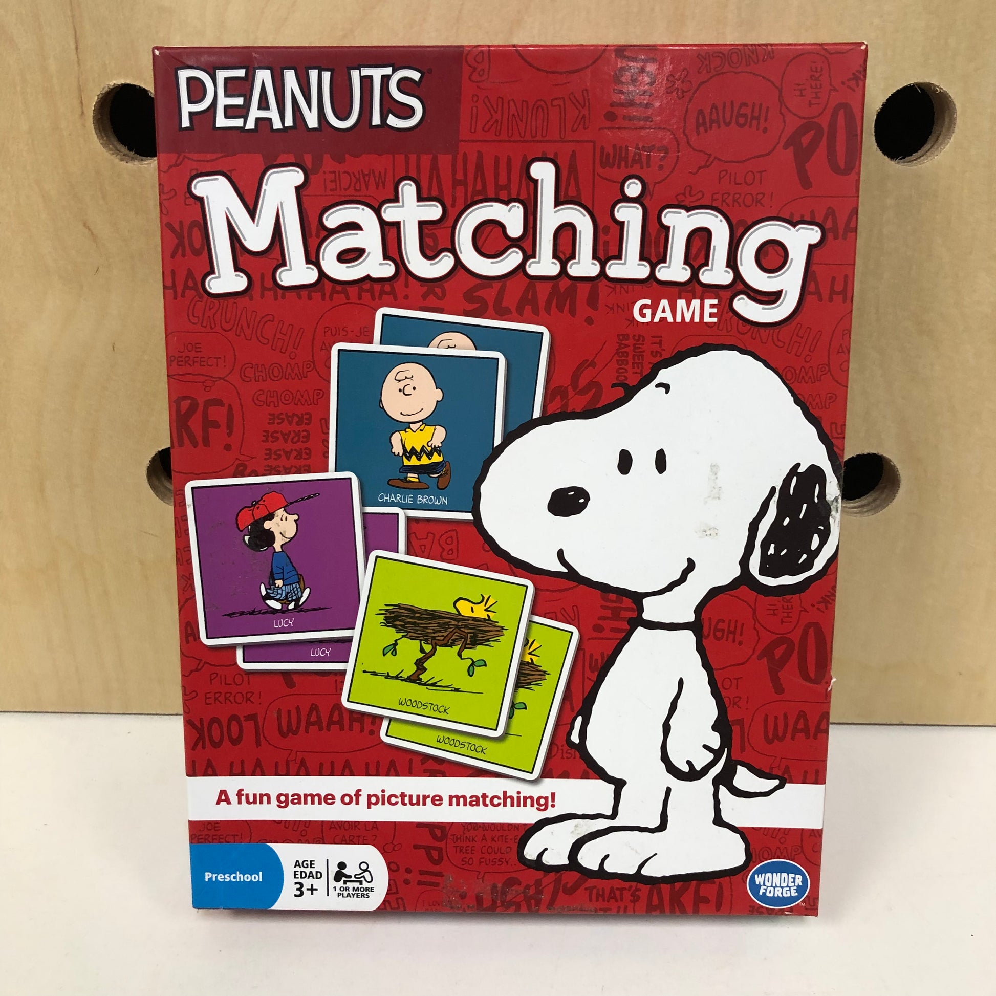 Peanuts Matching Game – Little Bird