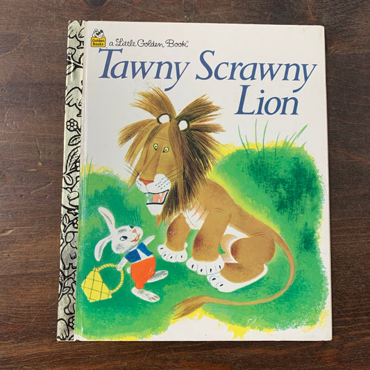 Tawny Scrawny Lion