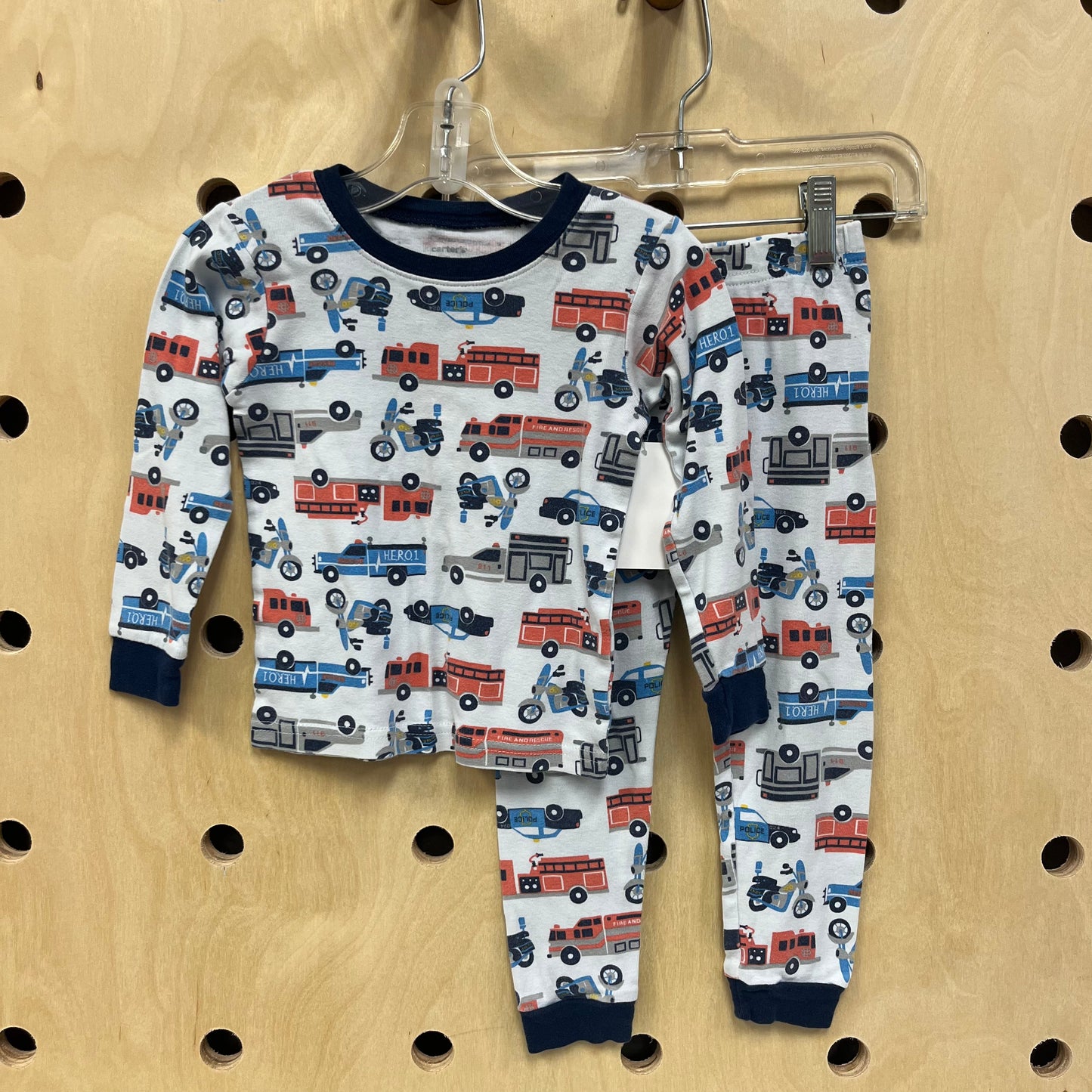 Mint Vehicles Pajamas