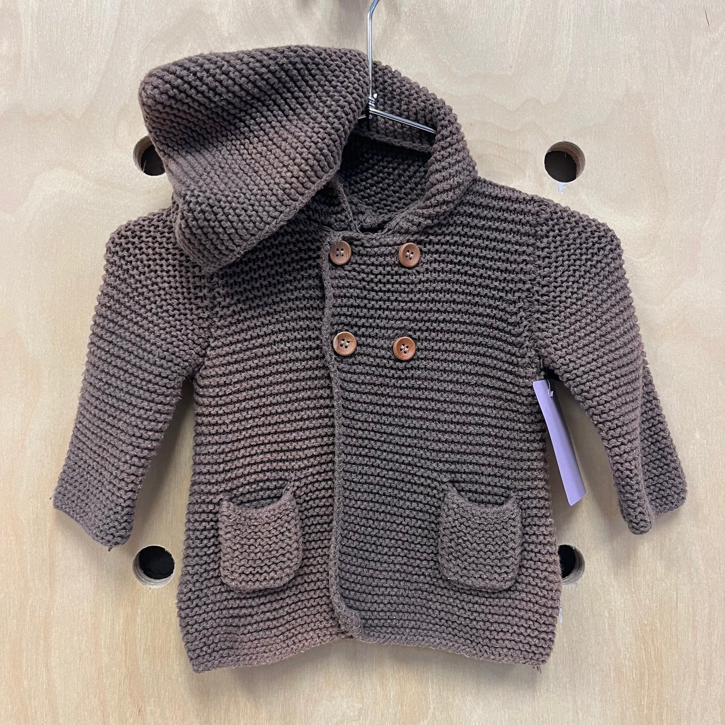 Brown Knit Sweater