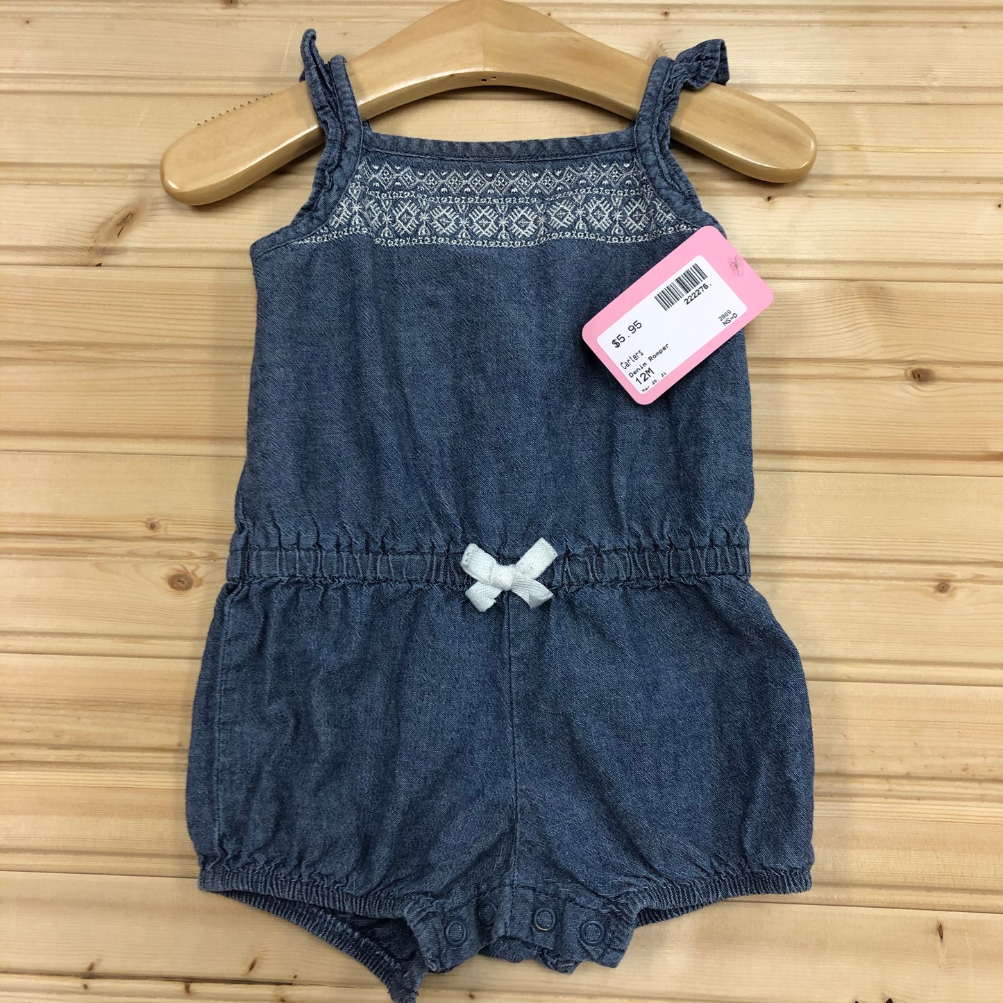 Denim Romper