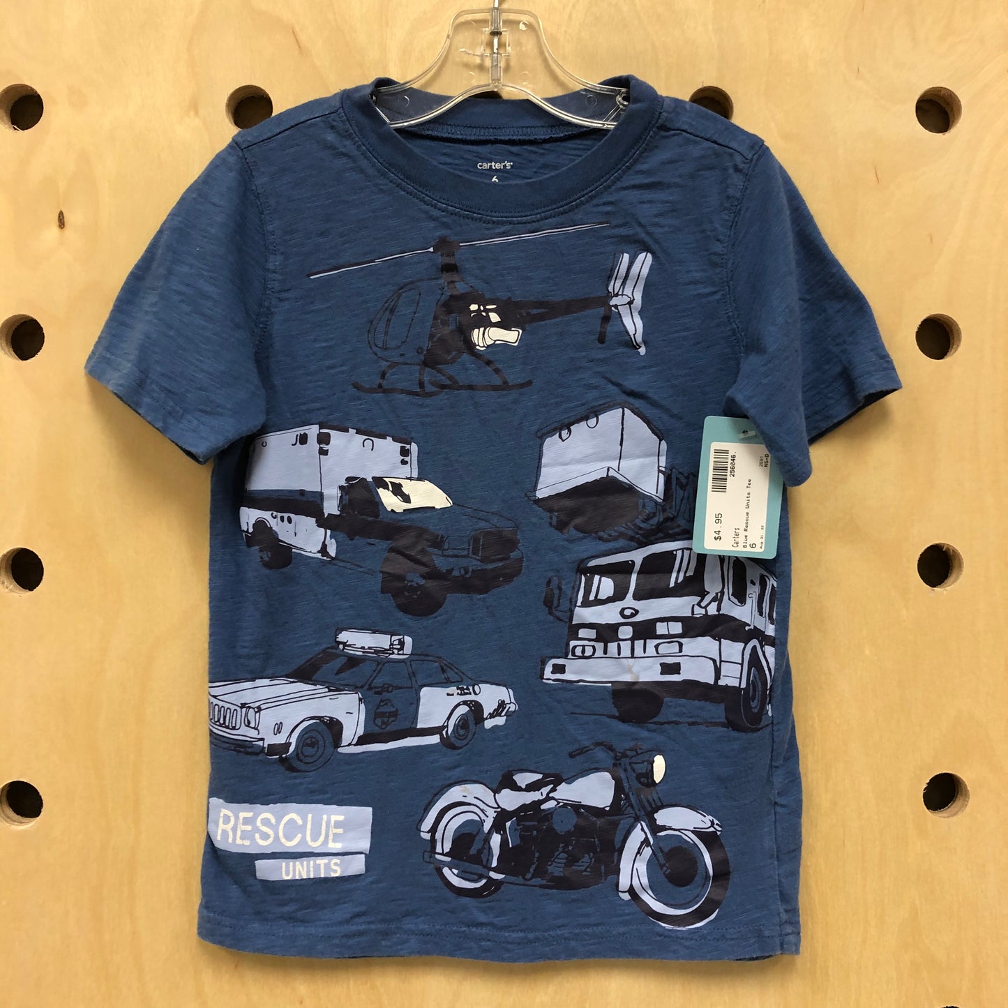 Blue Rescue Units Tee