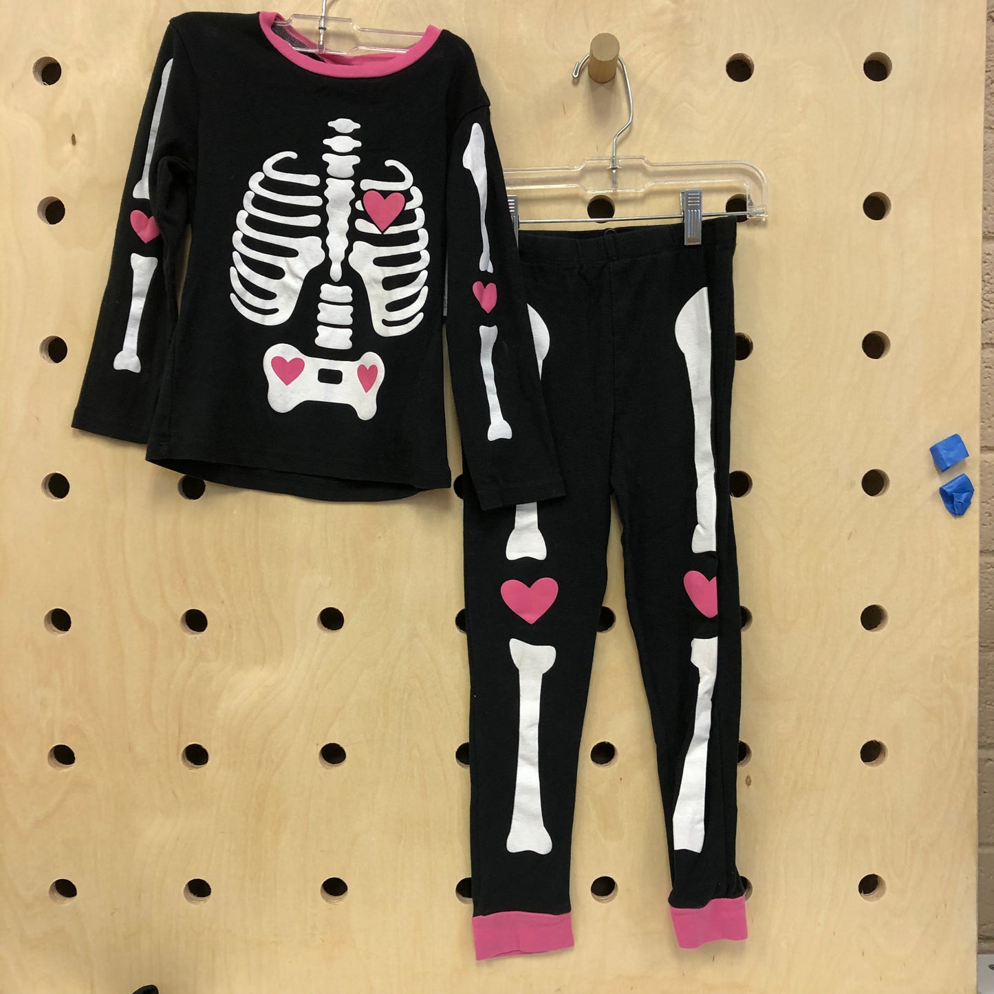 Black Skeleton Pajamas