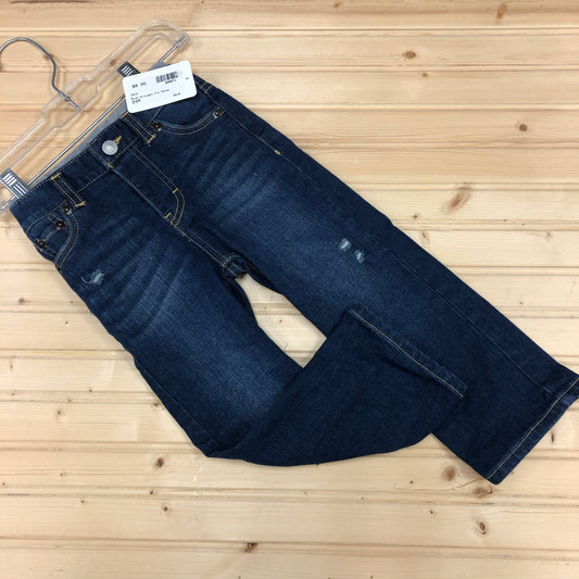 Blue Straight Fit Denim