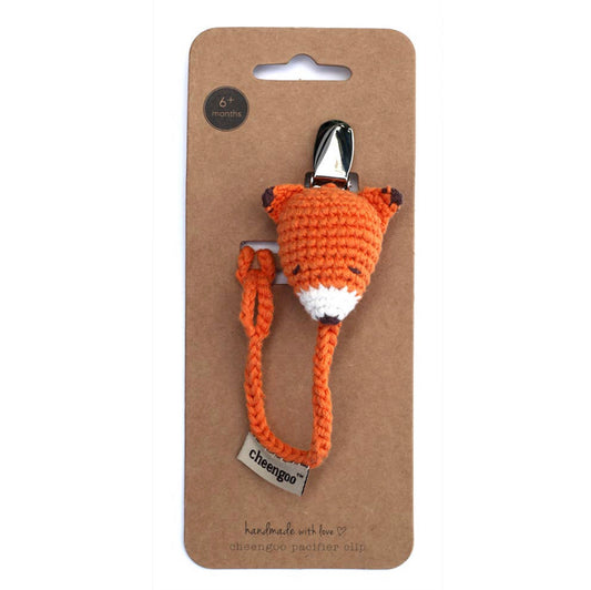 Fox Pacifier Clip