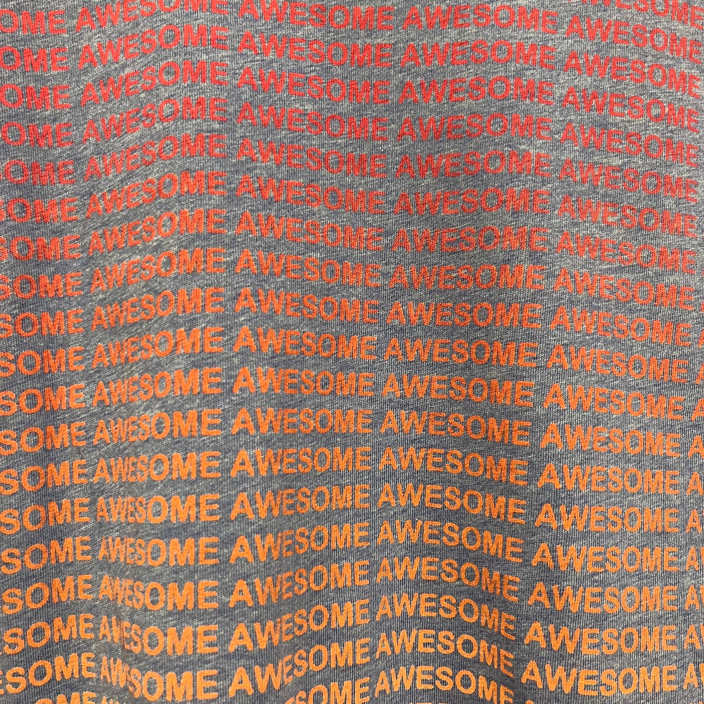 Blue Awesome Tee NEW!